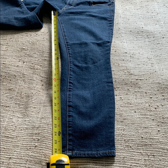 Blue Skinny Jeans Medium-Dark Indigo Wash - Picture 5 of 6